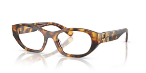 14L1O1 - Havana Honey with Clear Lenses