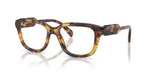 14L1O1 - Honey Havana with Clear Lenses