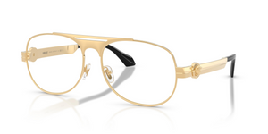 1523 - Gold with Clear Lenses