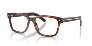 15W1O1 - Havana with Clear Lenses