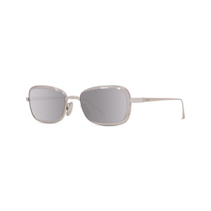 16C- Shiny Silver with Silver Mirror Lenses