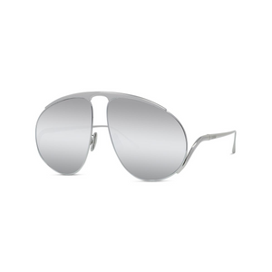 16C - Shiny Silver with Silver Mirror Lenses