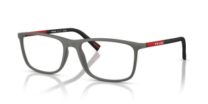 16X1O1 - Grey Silver with Clear Lenses