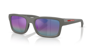 16X50Z - Silver Metal with Violet Gradient Silver Lenses