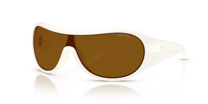 17K20V - White with Dark Bronze Lenses