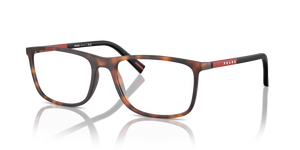 17X1O1 - Dark Havana Rubbered with Clear Lenses