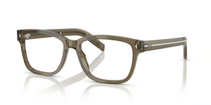 18T1O1 - Transparent Brown with Clear Lenses