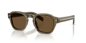 18T70F - Transparent Terra with Dark Brown Lenses