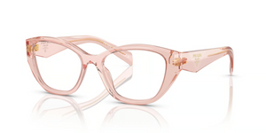 19Q1O1 - Transparent Peach with Clear Lenses