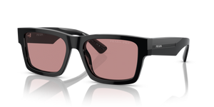1AB05Z - Black with Fucsia Crystal Lenses