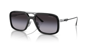 1AB09S - Black with Grey Gradient Lenses