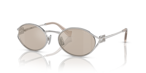 1BC10F - Silver with Pale Gold Lenses