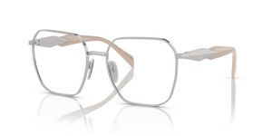 1BC1O1 - Silver with Clear Lenses