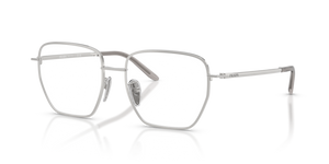 1BC1O1 - Silver with Clear Lenses
