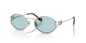 1BC20R - Silver with Light Blue Lenses