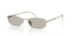 1BC30P - Silver with Light Brown Lenses