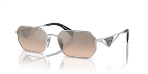 1BC8J1 - Silver with Brown Mirror Silver Gradient Lenses