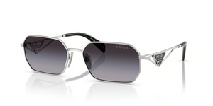1BC90A - Silver with Grey Gradient Lenses