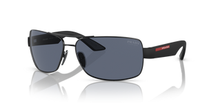 1BO09R - Matte Black with Blue Tuning Lenses
