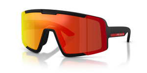 1BO70U - Matte Black with Dark Brown Mirror Lenses