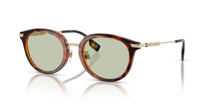 3002/2 - Dark Havana with Light Green Lenses
