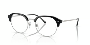 2000 - Black On Silver with Clear Lenses
