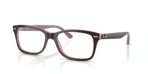 2126 - Brown On Pink with Clear Lenses