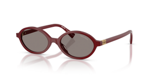 21I80Q - Opaline Bordeaux with Dark Grey Lenses