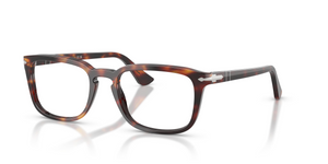24 - Havana with Clear Lenses