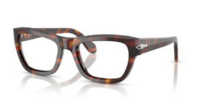 24 - Havana with Clear Lenses