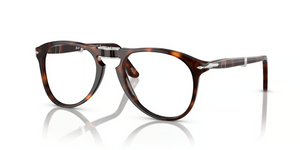 24 - Havana with Clear Lenses