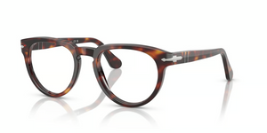 24 - Havana with Clear Lenses
