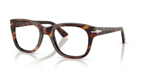 24 - Havana with Clear Lenses