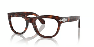 24 - Havana with Clear Lenses