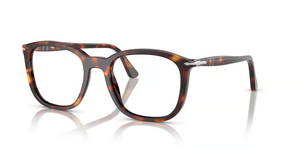 24 - Havana with Clear Lenses