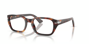 24 - Havana with Clear Lenses