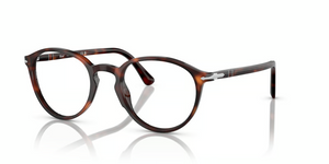 24 - Havana with Clear Lenses