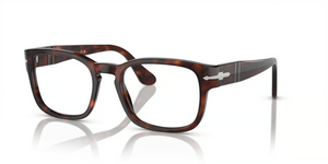 24 - Havana with Clear Lenses