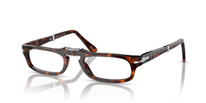 24 - Havana with Clear Lenses