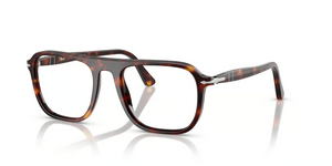 24 - Havana with Clear Lenses