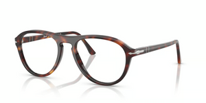 24 - Havana with Clear Lenses
