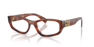 26E1O1 - Striped Tobacco with Clear Lenses