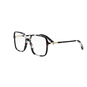 2800 - Shiny Havana with Clear Lenses