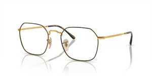 2945 - Havana On Gold with Clear Lenses