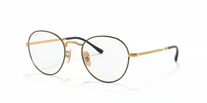 2946 - Black On Gold with Clear Lenses