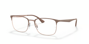 2973 - Beige On Copper with Clear Lenses