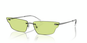 004/2 - Gunmetal with Green Lenses