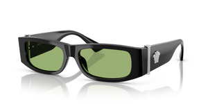 GB1/2 - Black with Green Lenses