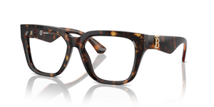 3002 - Dark Havana with Clear Lenses