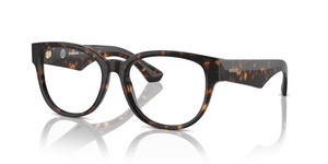 3002 - Dark Havana with Clear Lenses